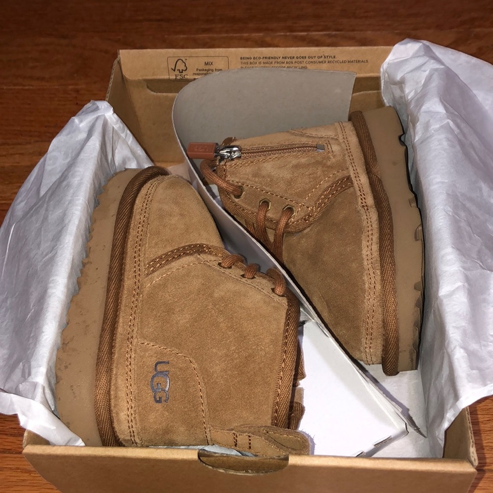 Ugg toddler girl size 7 neumel II boots with box